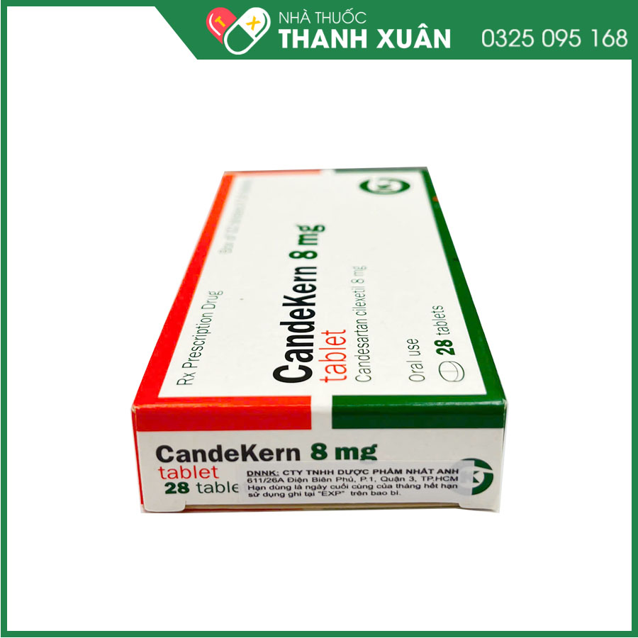 CandeKern 8mg thuốc điều trị tăng huyết áp